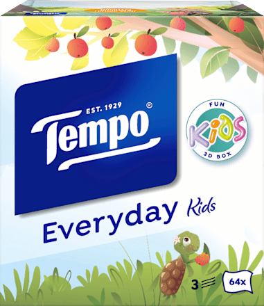Taschentücher Box Kids Everyday Tempo