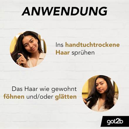 Hitzeschutzspray Schutzengel got2b