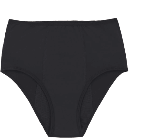Periodenunterwäsche Nachtmodell schwarz, Gr. L snuggs