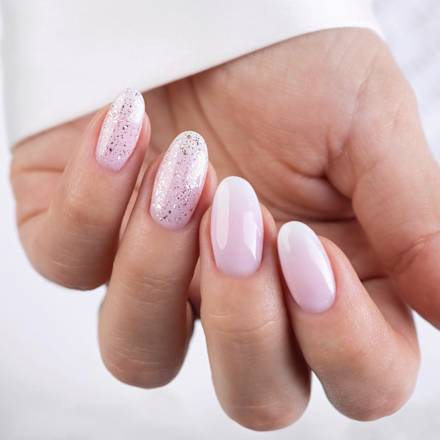 UV Top Coat Glow Gold Flake NÉONAIL