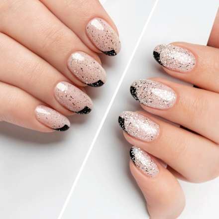 UV Top Coat Glow Gold Flake NÉONAIL