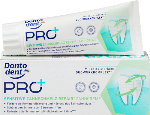 Zahnpasta PRO+ Sensitive Zahnschmelz Repair Dontodent PRO+