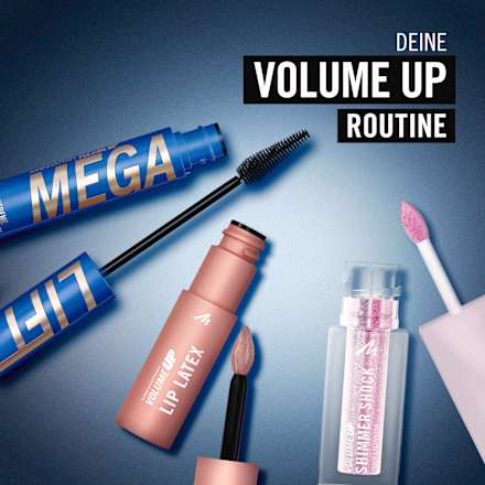 Mascara Volume Up Mega Lift 004 Waterproof Black MANHATTAN Cosmetics