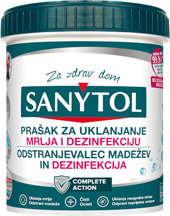 Dezinfekcijsko sredstvo za uklanjanje mrlja u prahu SANYTOL