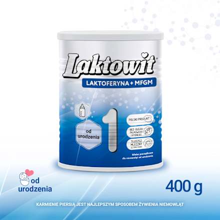 Mleko początkowe 1 dla niemowląt od urodzenia Laktoferyna+MFGM Laktowit