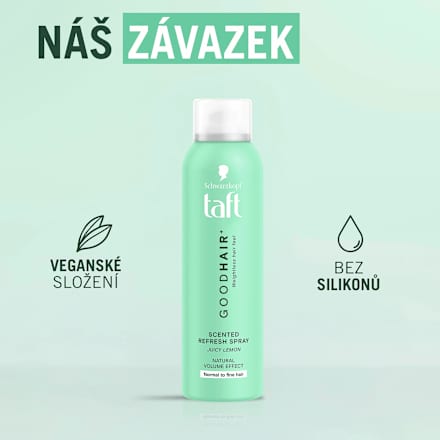 sprej na vlasy Goodhair + Juicy Lemon Schwarzkopf taft