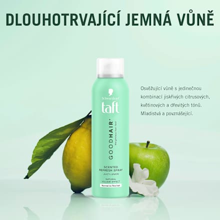 sprej na vlasy Goodhair + Juicy Lemon Schwarzkopf taft