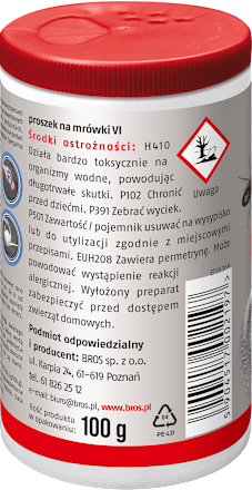 Proszek na mrówki BROS
