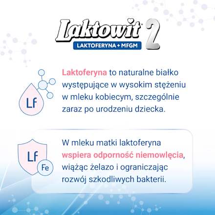Mleko następne 2 dla niemowląt po 6. miesiącu życia Laktoferyna+MFGM Laktowit