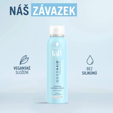 sprej na vlasy Goodhair+ Dewy Bloom Schwarzkopf taft