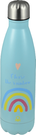 Termo boca za vodu Chase the rainbow – plava UNITED COLORS OF BENETTON