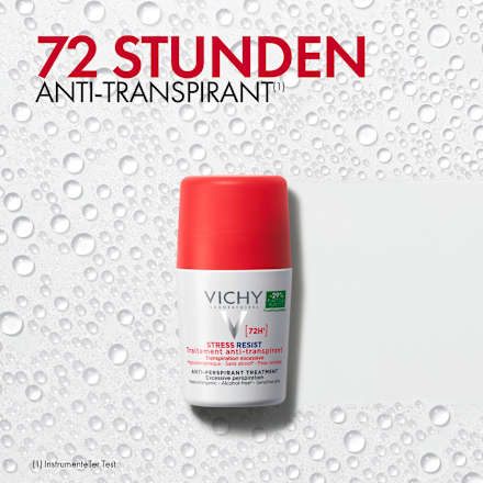 Vichy Deo Roll-on Stress Resist 72h DP 2x50ml VICHY LABORATOIRES