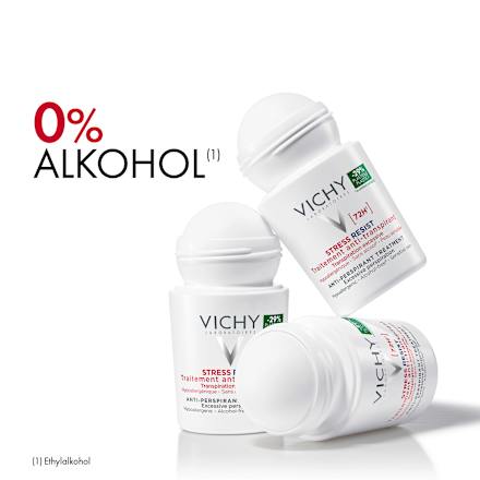 Vichy Deo Roll-on Stress Resist 72h DP 2x50ml VICHY LABORATOIRES