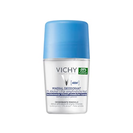 Vichy Deo Roll-On Mineral 48h ohne Aluminium DP 2x50ml VICHY LABORATOIRES