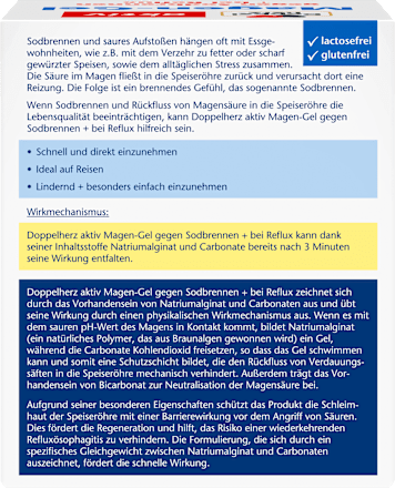 Magen-Gel Dosierbeutel Doppelherz