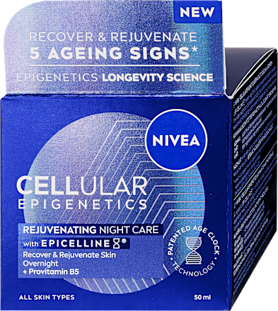 Nočný pleťový krém NIVEA Cellular Epigenetics Rejuvenating NIVEA