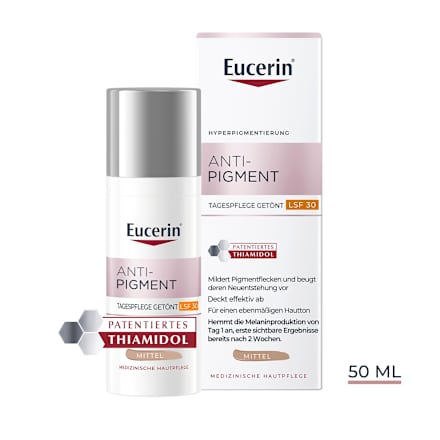 Eucerin Anti-Pigment Tagespflege getönt LSF 30 Mittel Eucerin