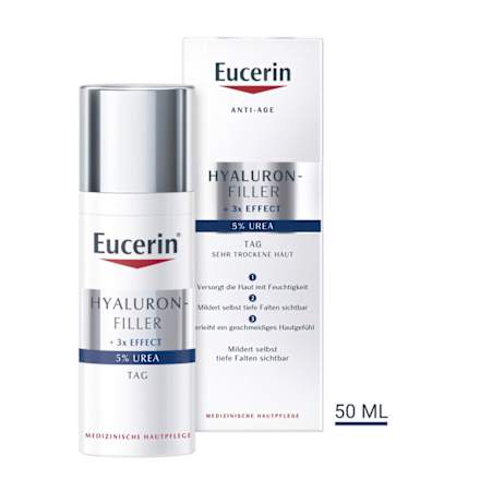 Eucerin Hyaluron-Filler + 3x Effect 5% Urea Anti-Age Tagespflege Eucerin