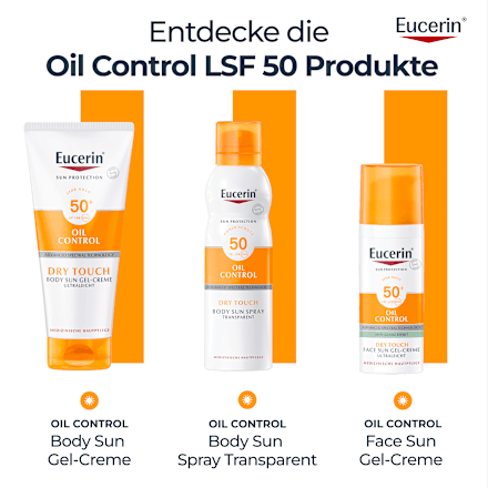 Eucerin Sun Protection Oil Control Dry Touch Body Sun Gel-Creme LSF 50+ Eucerin