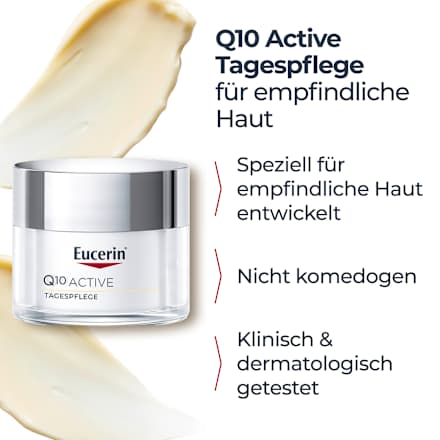 Eucerin Empfindliche Haut Q10 ACTIVE ANTI-FALTEN TAGESPFLEGE Eucerin