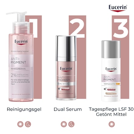 Eucerin Anti-Pigment Tagespflege getönt LSF 30 Mittel Eucerin