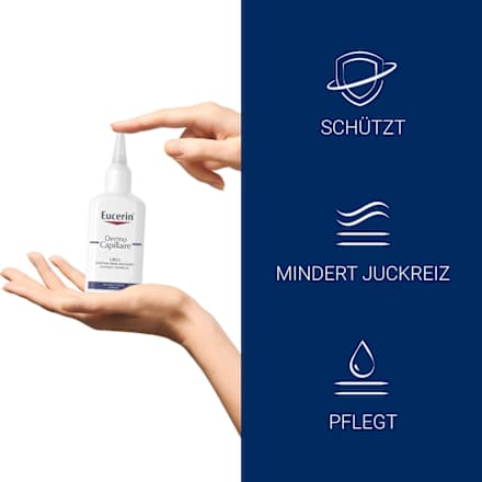 Eucerin Dermo Capillaire 5% Urea kopfhautberuhigendes Intensiv-Tonikum Eucerin