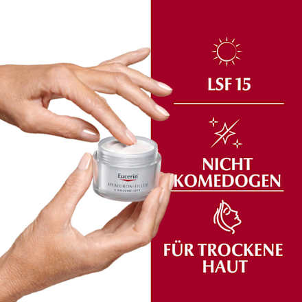 Eucerin Anti-Age VOLUME-FILLER Tagescreme trockene Haut  LSF 15 Eucerin