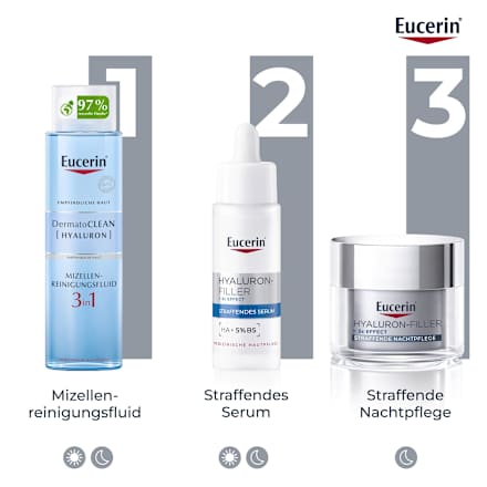 Eucerin Hyaluron-Filler + 3xEffekt Anti-Age Nachtpflege Nachfüllkapsel Eucerin