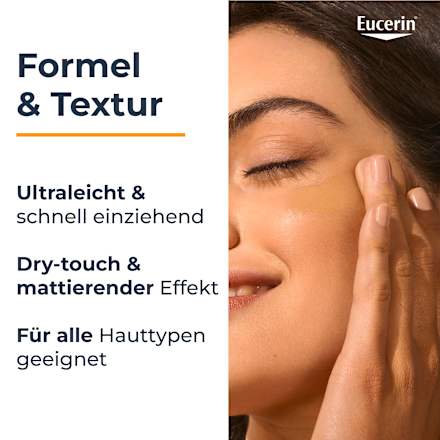 Eucerin Sun Protection Hydro Protect Face Sun Fluid Tinted LSF 50+ Mittel  Eucerin