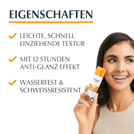 Eucerin Sun Protection Oil Control Face Sun Gel-Creme LSF 30 Eucerin