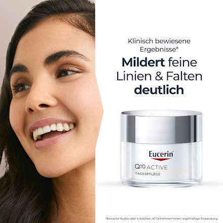 Eucerin Empfindliche Haut Q10 ACTIVE ANTI-FALTEN TAGESPFLEGE Eucerin