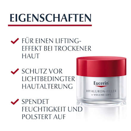 Eucerin Anti-Age VOLUME-FILLER Tagescreme trockene Haut  LSF 15 Eucerin