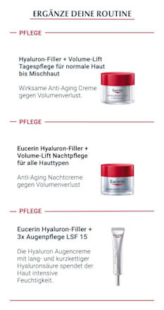 Eucerin Anti-Age VOLUME-FILLER Tagescreme trockene Haut  LSF 15 Eucerin