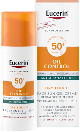 Gel krema za sunčanje Oil Control, SPF 50+ Eucerin