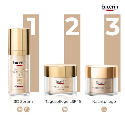 Eucerin Hyaluron-Filler+Elasticity Anti-Age Tagescreme LSF 15 Eucerin