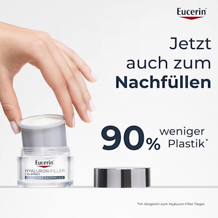 Eucerin Hyaluron-Filler + 3xEffekt Anti-Age Nachtpflege Nachfüllkapsel Eucerin