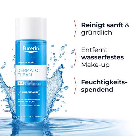 Eucerin DermatoCLEAN HYALURON MIZELLEN-REINIGUNGSFLUID 3in1 Eucerin