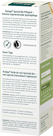 Pielęgnujący olejek do ciała BIO Kneipp