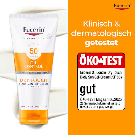 Eucerin Sun Protection Oil Control Dry Touch Body Sun Gel-Creme LSF 50+ Eucerin