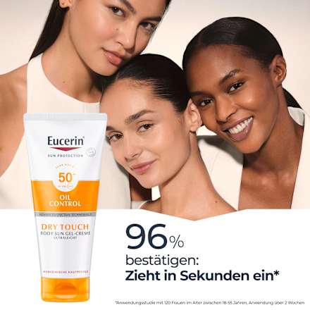 Eucerin Sun Protection Oil Control Dry Touch Body Sun Gel-Creme LSF 50+ Eucerin