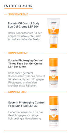 Eucerin Sun Protection Photoaging Control Face Sun Fluid LSF 50+ Eucerin