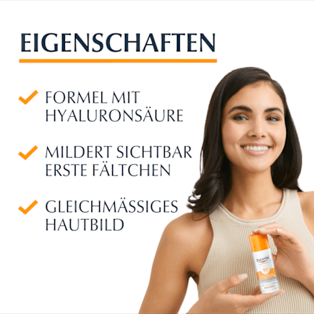 Eucerin Photoaging Control Tinted Face Sun Gel-Creme LSF50+ Mittel Eucerin
