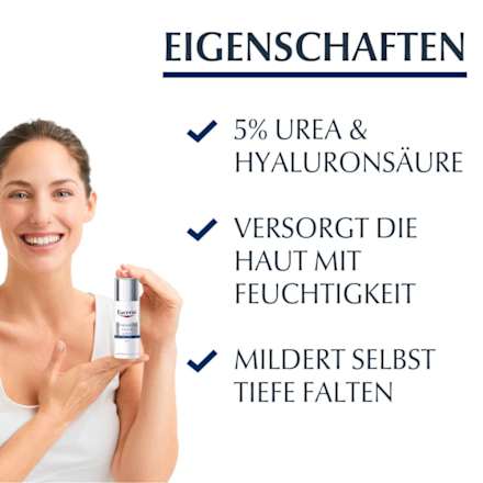Eucerin Hyaluron-Filler + 3x Effect 5% Urea Anti-Age Tagespflege Eucerin