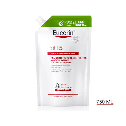 Eucerin pH5 Waschlotion Gesicht und Körper Nachfüllbeutel Eucerin