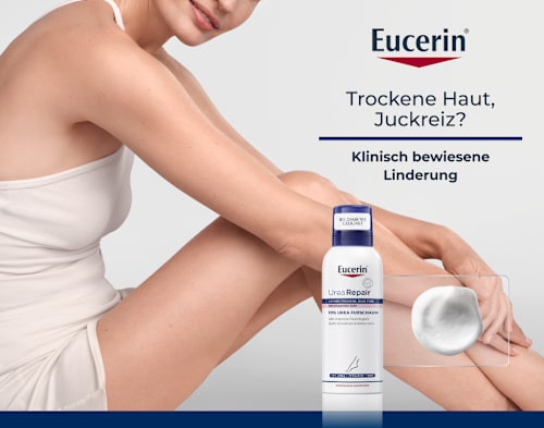 Eucerin UreaRepair PLUS 10% Urea Fußschaum mit beruhigendem Duft Eucerin