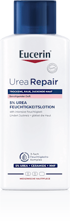Eucerin UreaRepair 5% Urea Feuchtigkeitslotion mit beruhigendem Duft Eucerin