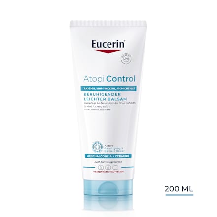 Eucerin Atopi Control beruhigender leichter Balsam Basispflege bei Neurodermitis Eucerin