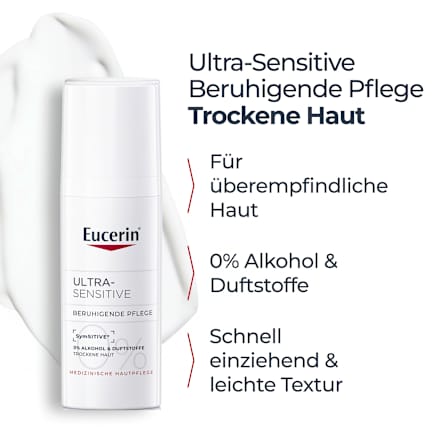 Eucerin Ultra Sensitive beruhigende Pflege für trockene Haut Eucerin