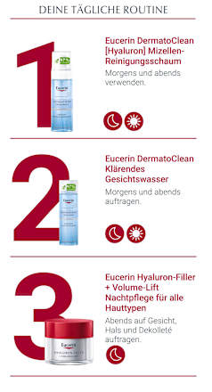Eucerin Hyaluron-Filler + Volume-Lift Anti-Age Nachtpflege Eucerin