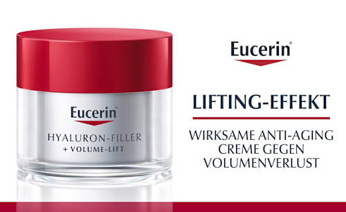 Eucerin Hyaluron-Filler + Volume-Lift Anti-Age Tagescreme LSF 15,  normale bis Mischhaut Haut Eucerin